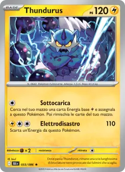 Thundurus, Luce Nera No. 033 Holo