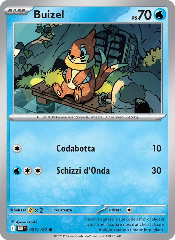 Buizel, Rivali Predestinati No. 057