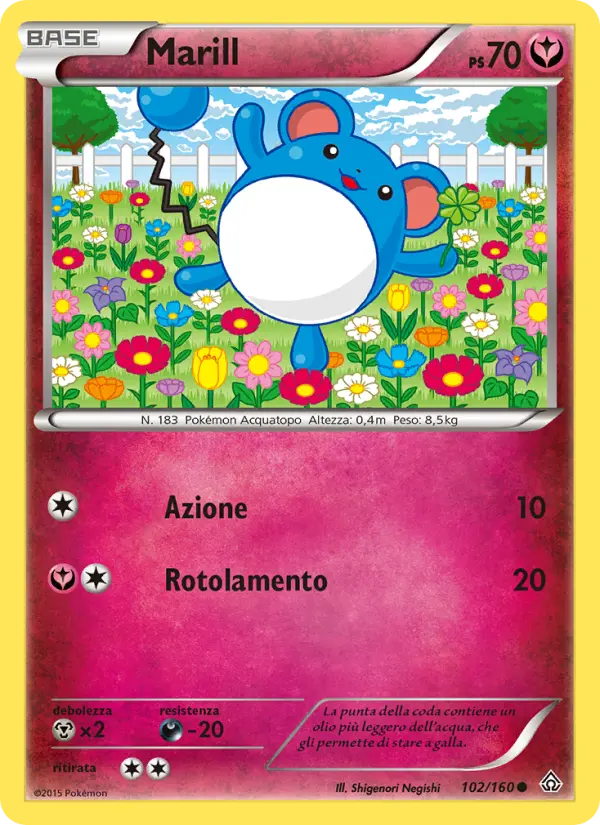 Marill, Scontro Primordiale No. 102