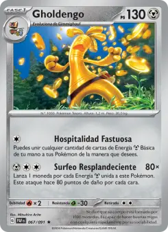 Gholdengo, Destinos de Paldea Nº 067 Holo