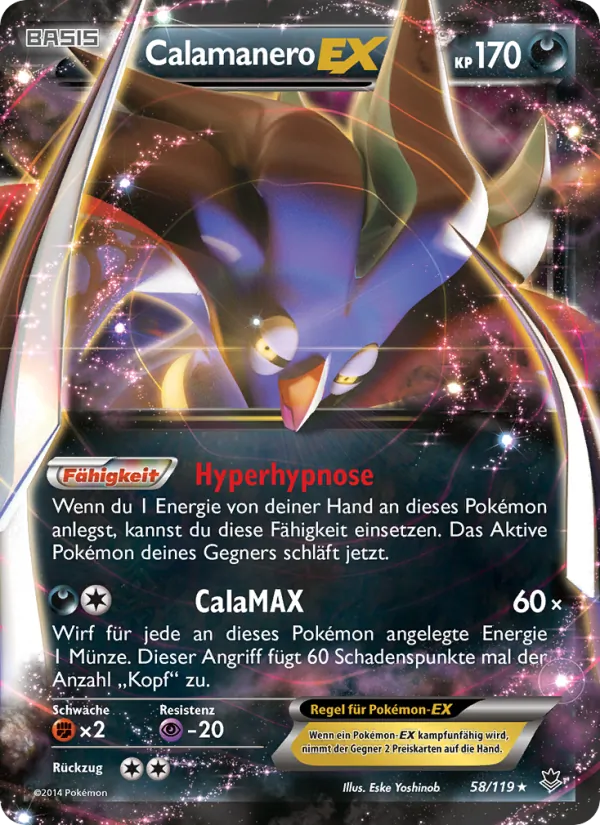Calamanero EX, Phantomkräfte No. 58