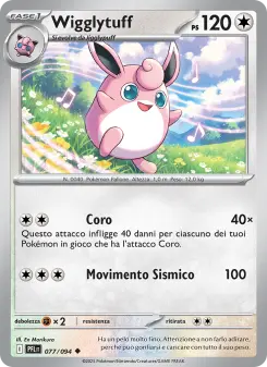 Wigglytuff, Flamme Spettrali Nº 077 Normal