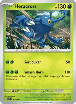 Heracross, Deck Ringkas ex No. 002 Normal