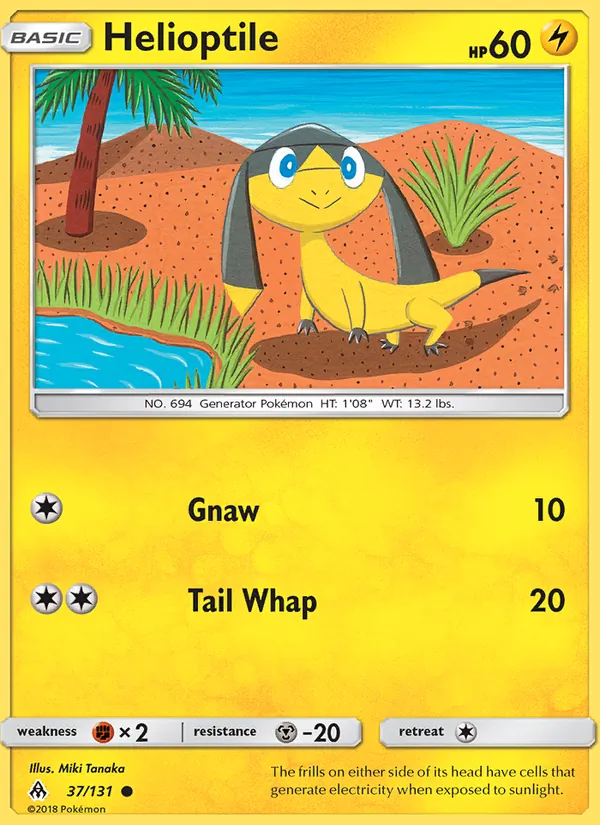 Helioptile, Forbidden Light No. 37