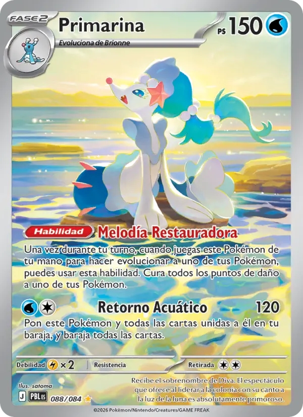 Primarina, Oscuridad Absoluta Nº 088