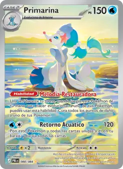 Primarina, Oscuridad Absoluta Nº 088 Holo