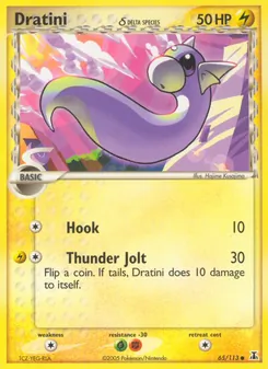 Dratini δ, Delta Species Nº 65 Normal