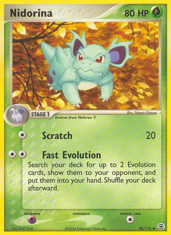 Nidorina, FireRed & LeafGreen No. 40