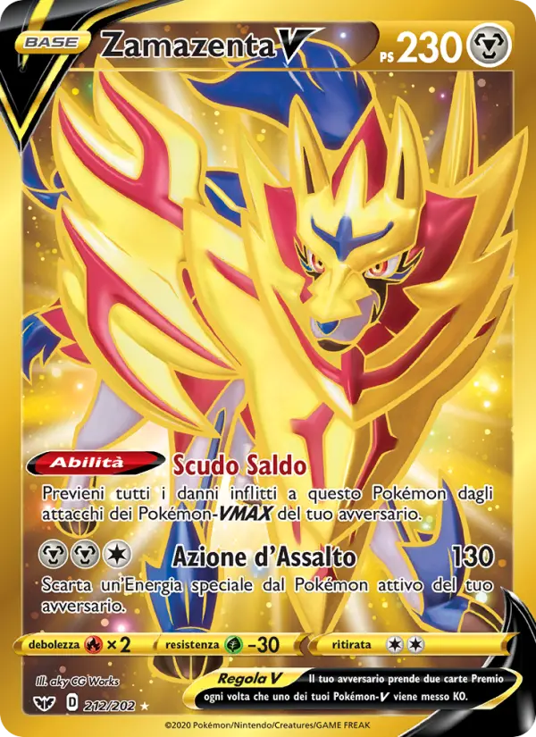Zamazenta V, Spada e Scudo No. 212