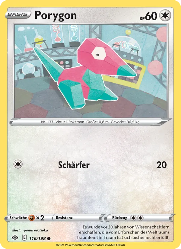 Porygon, Schaurige Herrschaft Nº 116