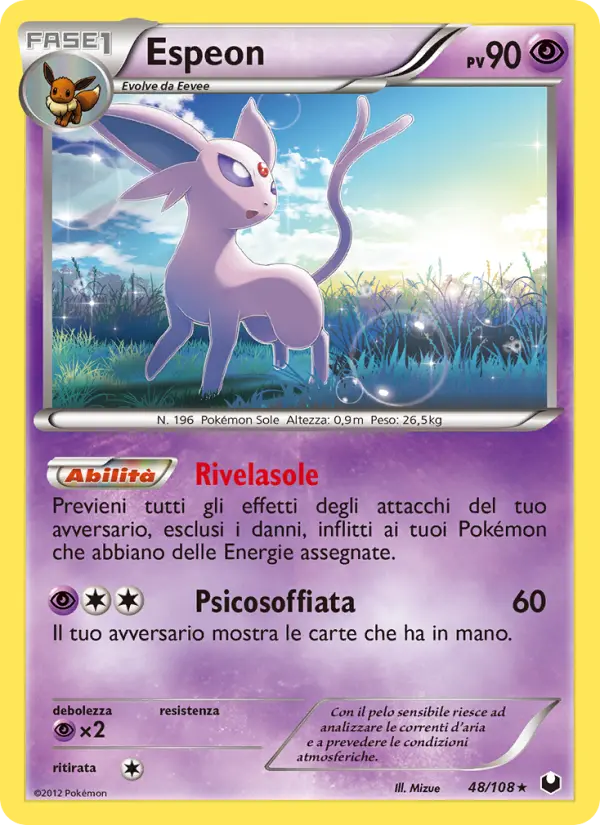 Espeon, Esploratori delle Tenebre Nº 48