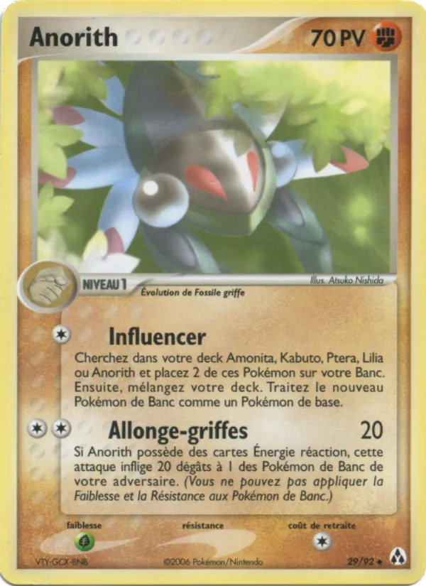 Anorith, EX Créateurs de légendes Nº 29