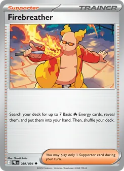 Firebreather, Phantasmal Flames Nº 089 Normal