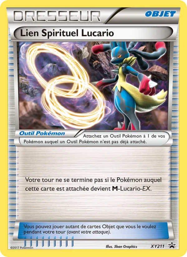 Lien Spirituel Lucario, Promo XY No. XY211