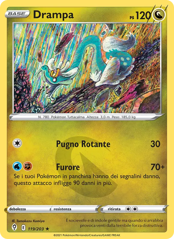 Drampa, Evoluzioni Eteree No. 119