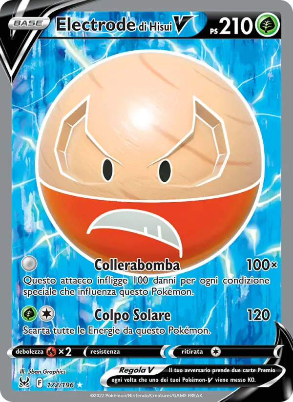 Electrode di Hisui V, Origine Perduta No. 172