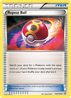 Repeat Ball, Primal Clash Nº 136 Normal