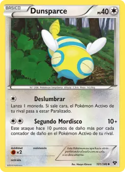 Dunsparce, XY Nº 101 Normal