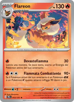 Flareon, Evoluzioni Prismatiche No. 013 Holo