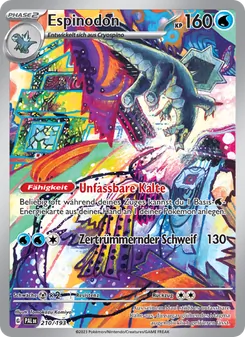 Espinodon, Entwicklungen in Paldea Nº 210 Holo