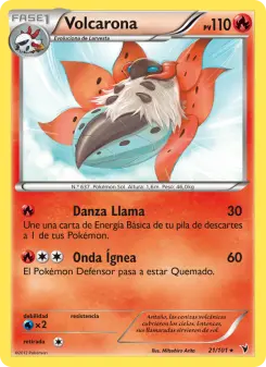 Volcarona, Nobles Victorias No. 21 Normal