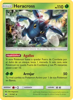 Heracross, Sombras Ardientes Nº 11 Normal