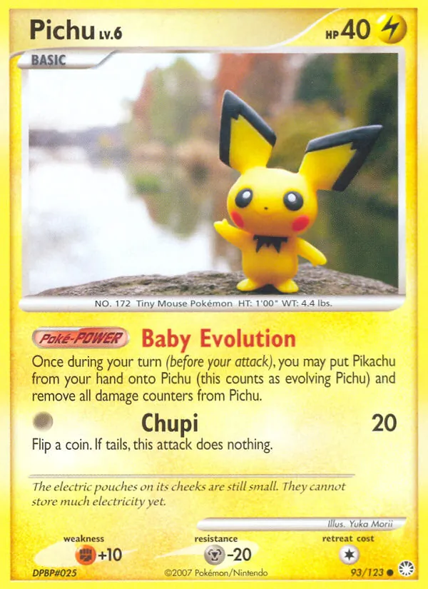 Pichu, Mysterious Treasures No. 93