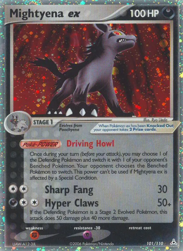Mightyena ex, Holon Phantoms No. 101