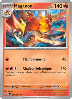 Maganon, Destinées de Paldea No. 010 Holo