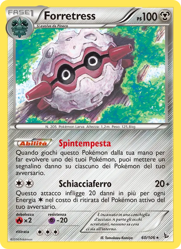 Forretress, Fuoco Infernale No. 60