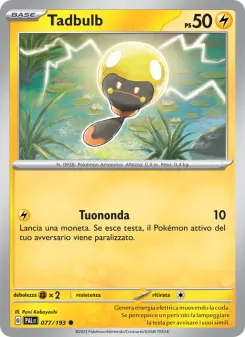 Tadbulb, Evoluzioni a Paldea Nº 077 Normal