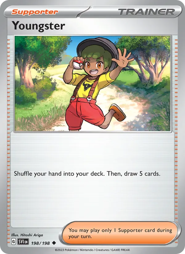 Youngster, Scarlet & Violet Nº 198
