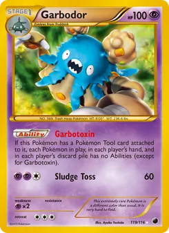 Garbodor, Plasma Freeze No. 119 Normal