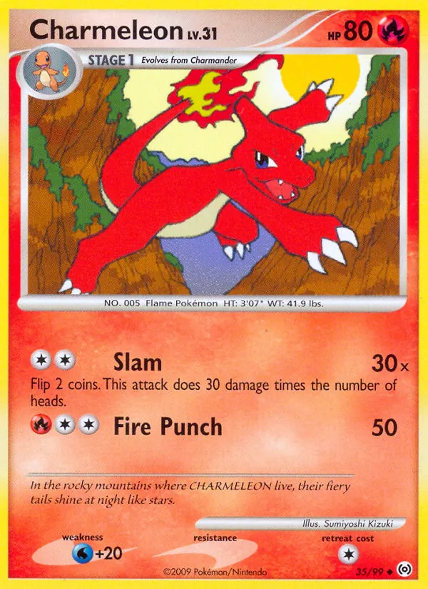 Charmeleon, Arceus Nº 35