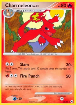 Charmeleon, Arceus Nº 35 Normal