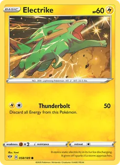Electrike, Darkness Ablaze No. 58 Normal