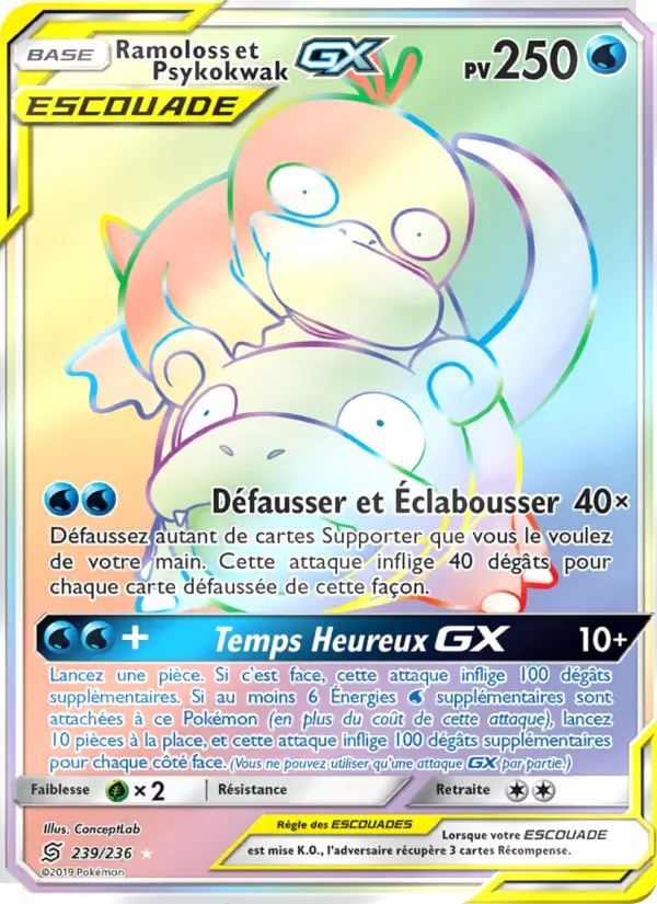 Ramoloss et Psykokwak GX, Harmonie des Esprits Nº 239
