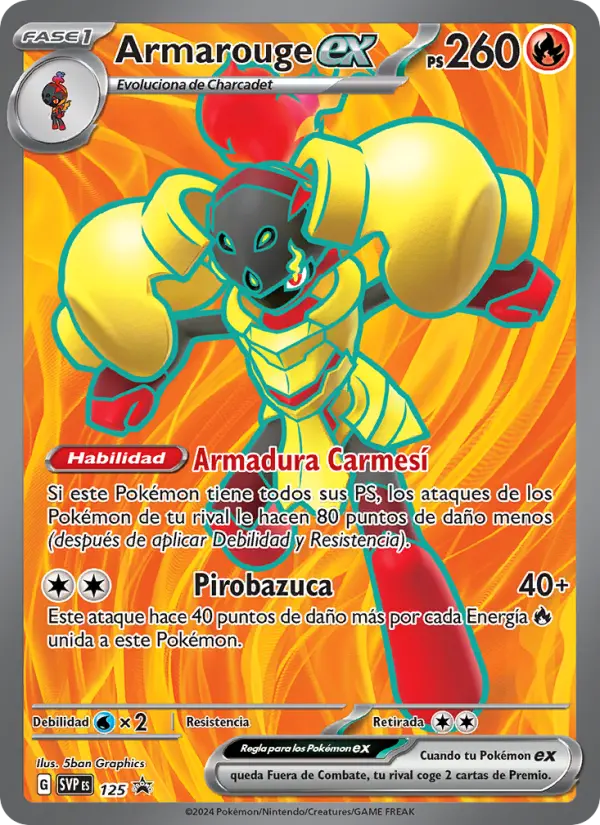 Armarouge ex, SVP Black Star Promos No. 125