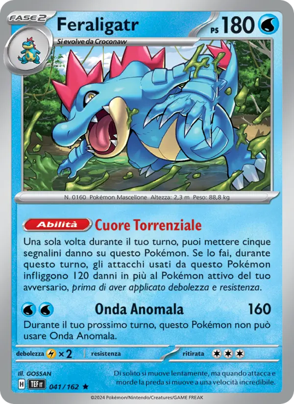 Feraligatr, Cronoforze No. 041