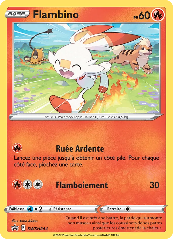 Flambino, Promo SWSH Nº SWSH244