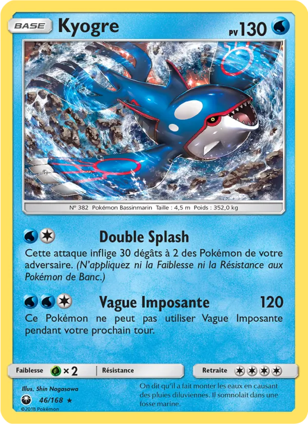Kyogre, Tempête Céleste No. 46