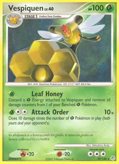 Vespiquen, Diamond & Pearl Nº 39 Normal