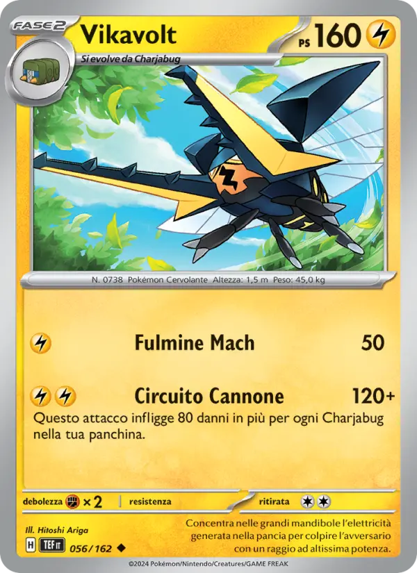 Vikavolt, Cronoforze Nº 056