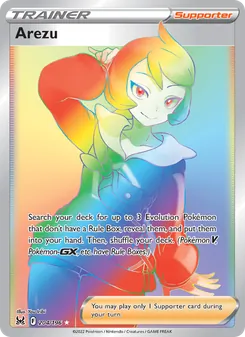 Arezu, Lost Origin No. 204 Holo