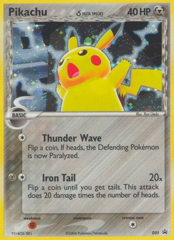 Pikachu δ, Nintendo Black Star Promos Nº 35