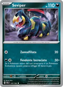 Seviper, Evoluzioni a Paldea No. 137 Normal