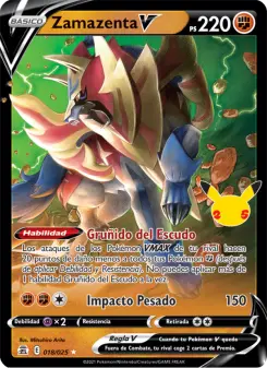 Zamazenta V, Celebraciones Nº 18 Holo