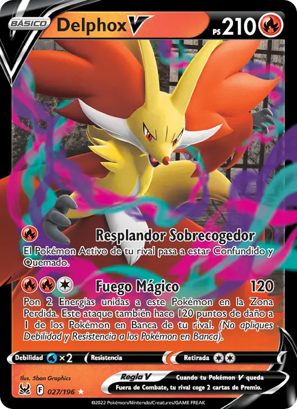 Delphox V, Origen Perdido No. 027