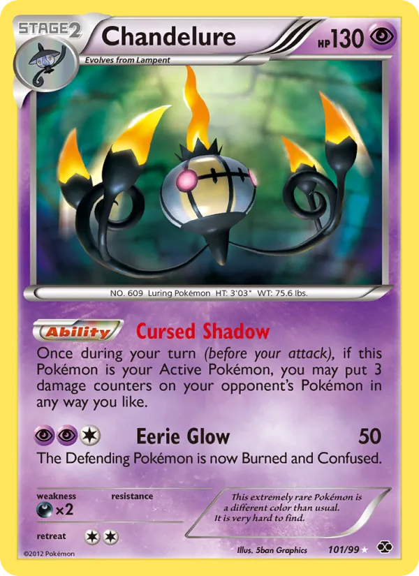 Chandelure, Next Destinies No. 101