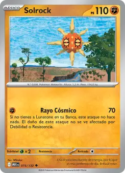 Solrock, Megaevolución No. 075 Normal